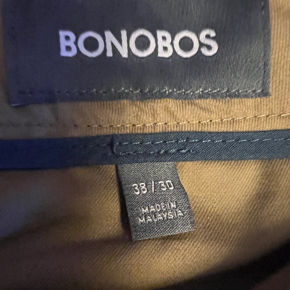 Bonobos Weekday Warrior Khaki Pants 38x30 - Picture 5 of 5